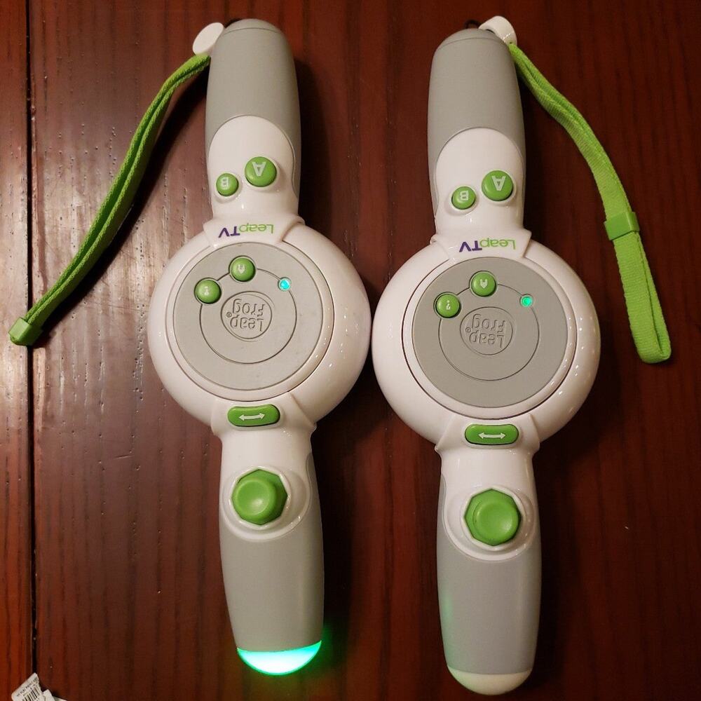 2 Leap frog TV controllers